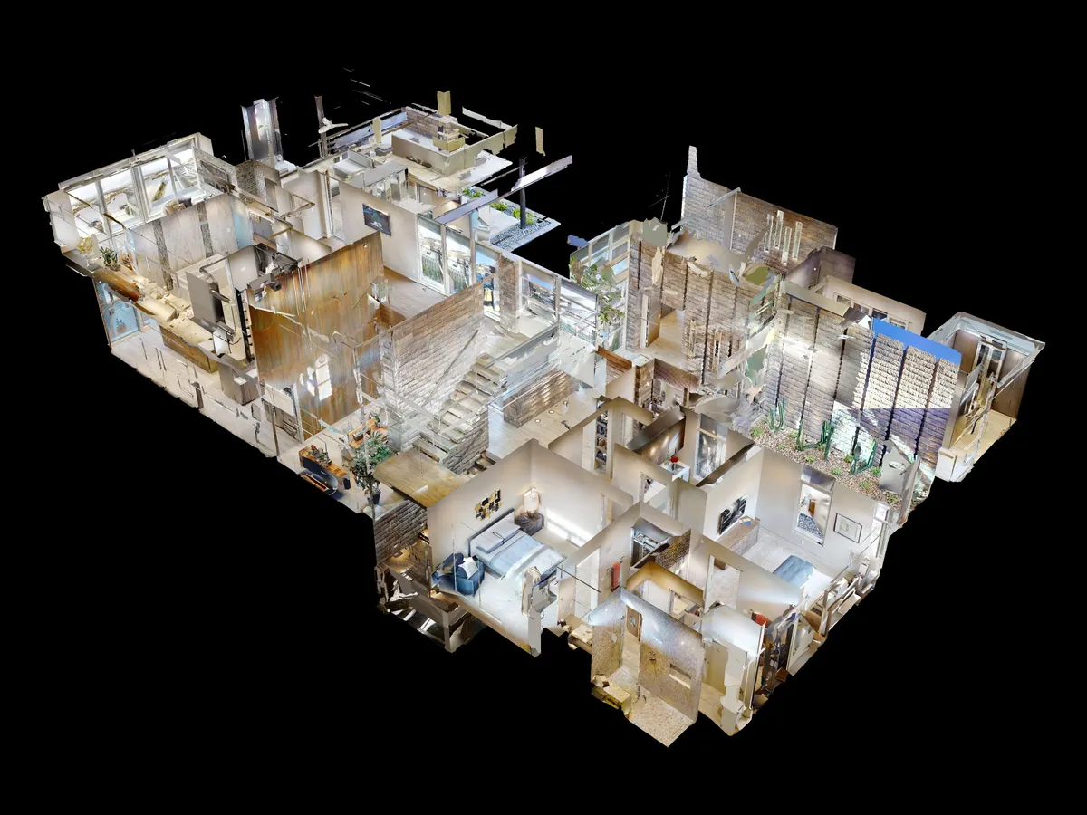 Dollhouse of the whole property